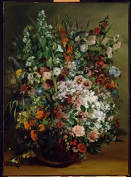 Mazzo di fiori in un vaso